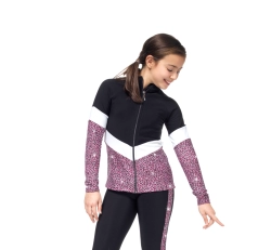Куртка для фігурного катання, SAGESTER 222 рожевий JR
