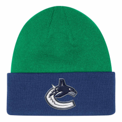 Плетена шапка, adidas NHL Vancouver Canucks с маншети