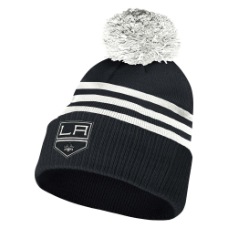 В'язана шапка adidas NHL Los Angeles Kings в 3 смужки
