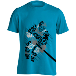 T-shirt, Ice Hockey Power turquoise JR