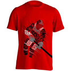 Camiseta, Hockey Hielo Power rojo SR