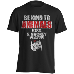 T-shirt, Ice Hockey Be Kind black SR