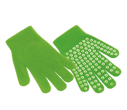Ръкавици за фигурно пързаляне, Граф стиска неоново зелено