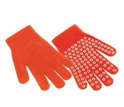 Krasobruslařské rukavice, Graf uchopení neonově oranžové