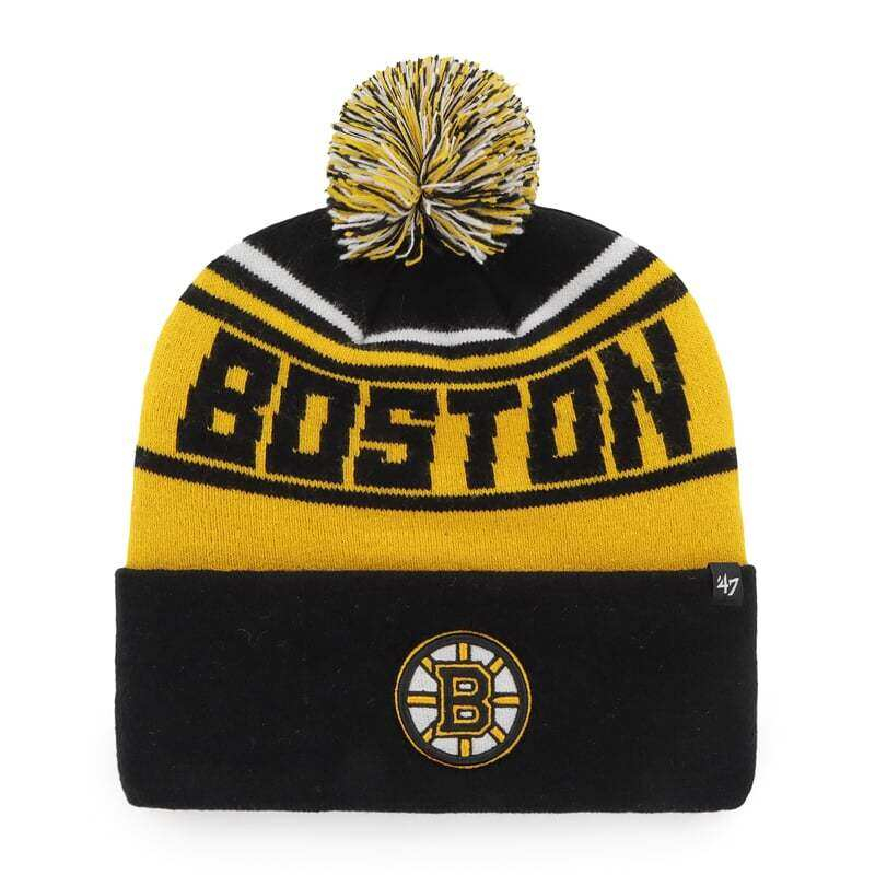 Téli sapka kötött, NHL 47 Brand Stylus Boston Bruins SR