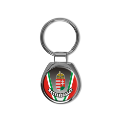 Přívěsek na klíče, kovový Maďarsko