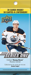 Hokis kártya, NHL Series One 2022-23 FAT pack  30 db/csom.