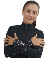 Figure skating jacket, SAGESTER 281 Starry Night Thermal JR
