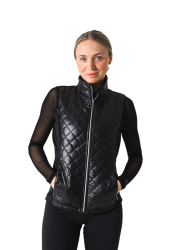Műkorcsolya mellény, JIV Fortis SR black / blk