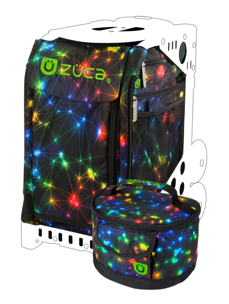 Brašna, ZÜCA Sport Neon Spark + obědová taška 2v1 SET (bez rámu)