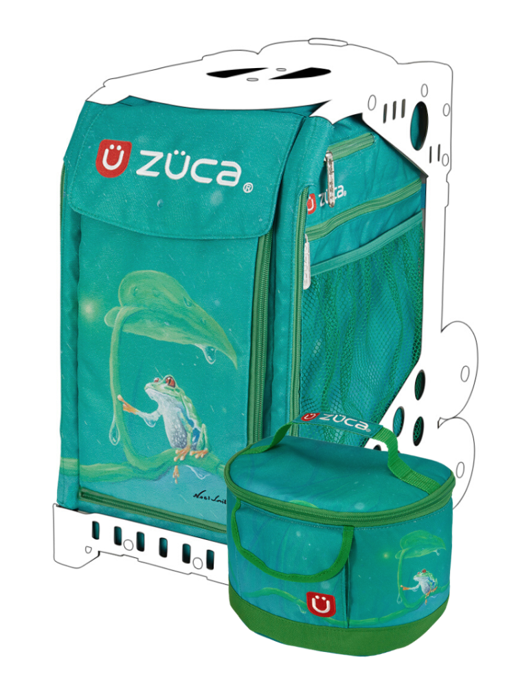 Brašna, ZÜCA Sport Froggy Friend + svačinová taška 2v1 SET (bez rámu)