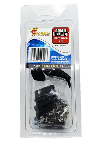 KAPUS fejvédő javító szett, NASH Goalie Helmet Hardware Kit