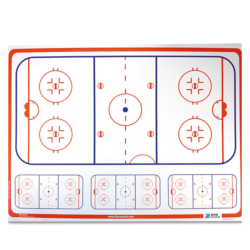 Trénerská tabula, BLUE SPORTS 61x81cm hokejová s prísavkami
