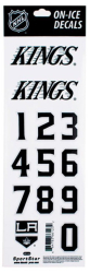 Стикери, номера на каски от НХЛ Los Angeles Kings