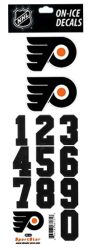Calcomanías, NHL números de casco Philadelphia Flyers