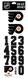 Matrica, NHL számok fejvédőre Philadelphia Flyers