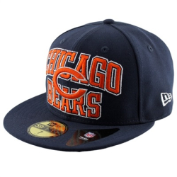 Baseball cap, NFL Chicago Bears logo stack 59FIFTY