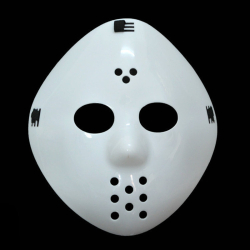 Maska, Jason hokejová bílá