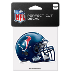 Sticker, NFL Houston Texans helmet 10x10
