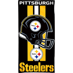 Handtuch, NFL Pittsburgh Steelers Helm 150x75
