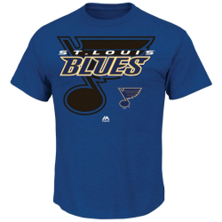 Футболка, логотип NHL St. Louis Blues mixten SR