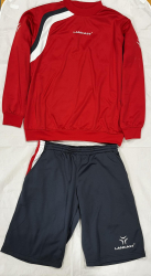 Тренировъчен костюм, комплект на футболен клуб Vasas (червено-син)